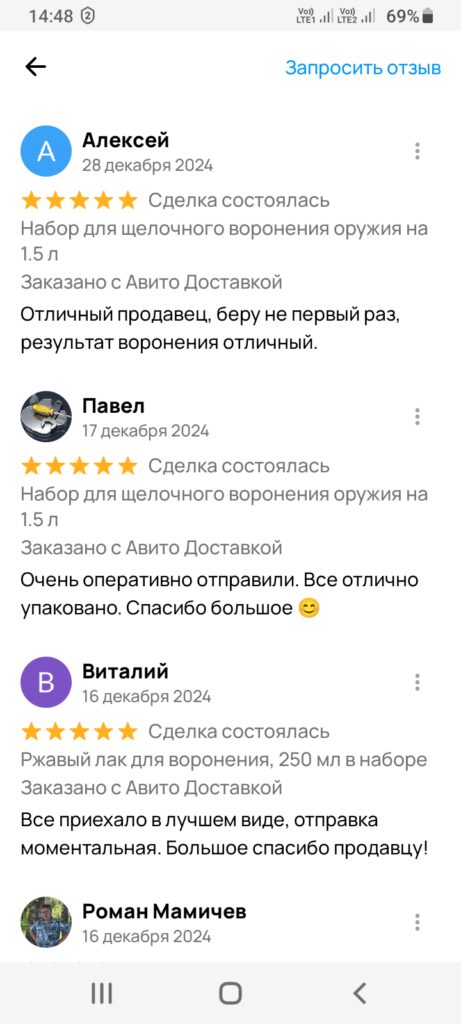 Отзыв Алекса о наборе ХИМОКС-3000